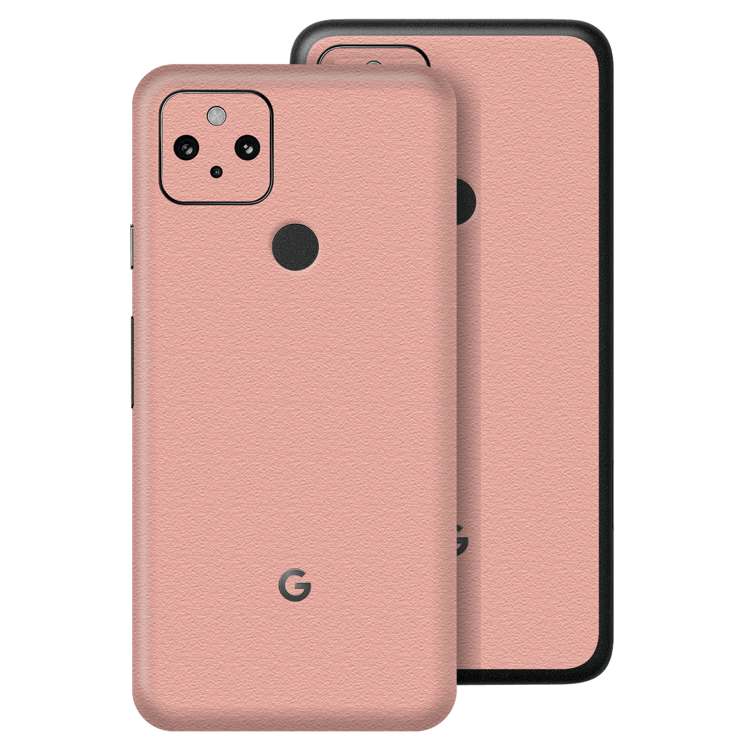 Google Pixel 4a 5G  Luxuria Soft Pink 3D Textured Skin Wrap Sticker Decal Cover Protector by EasySkinz | EasySkinz.com