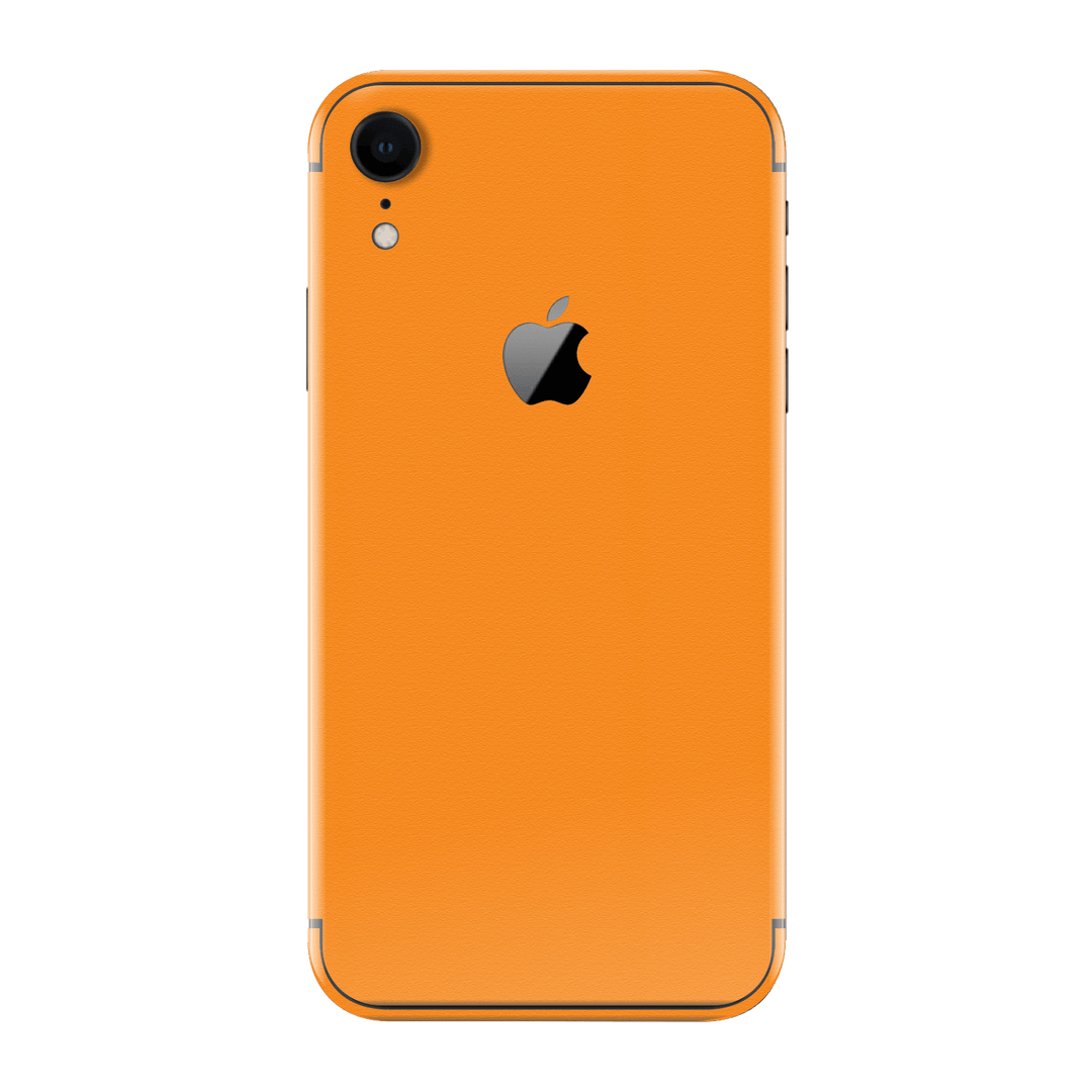 iPhone XR Luxuria Sunrise Orange Matt 3D Textured Skin Wrap Sticker Decal Cover Protector by EasySkinz | EasySkinz.com
