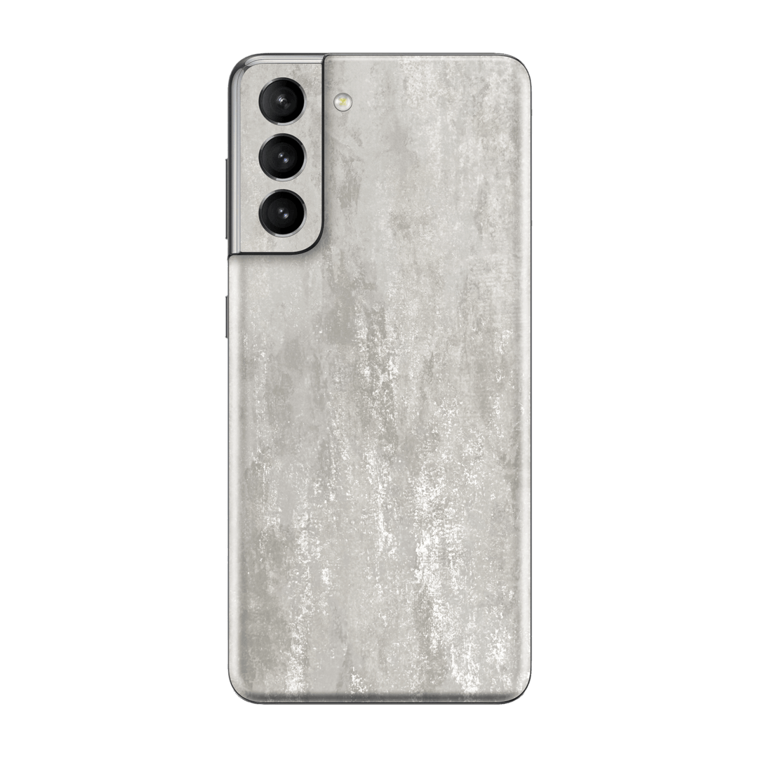 Samsung Galaxy S21+ PLUS Luxuria Silver Stone Skin Wrap Sticker Decal Cover Protector by EasySkinz | EasySkinz.com