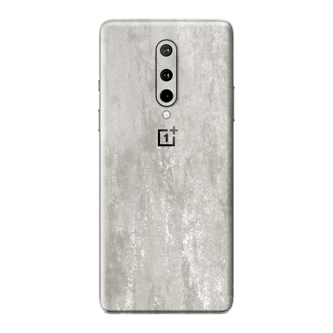 OnePlus 8 Luxuria Silver Stone Skin Wrap Sticker Decal Cover Protector by EasySkinz | EasySkinz.com