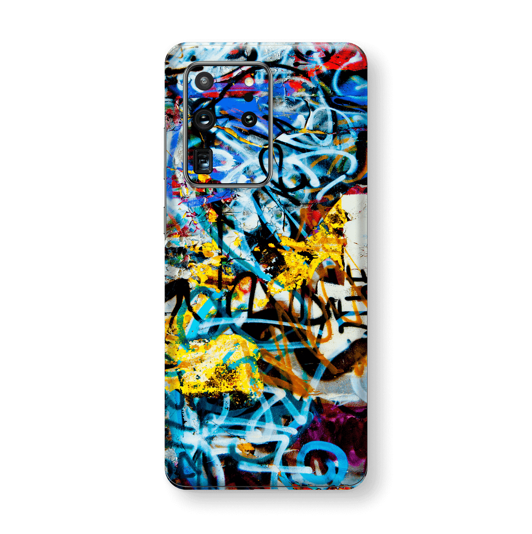 Samsung Galaxy S20 ULTRA Print Printed Custom SIGNATURE Urban Street Art Graffiti Skin Wrap Sticker Decal Cover Protector by EasySkinz