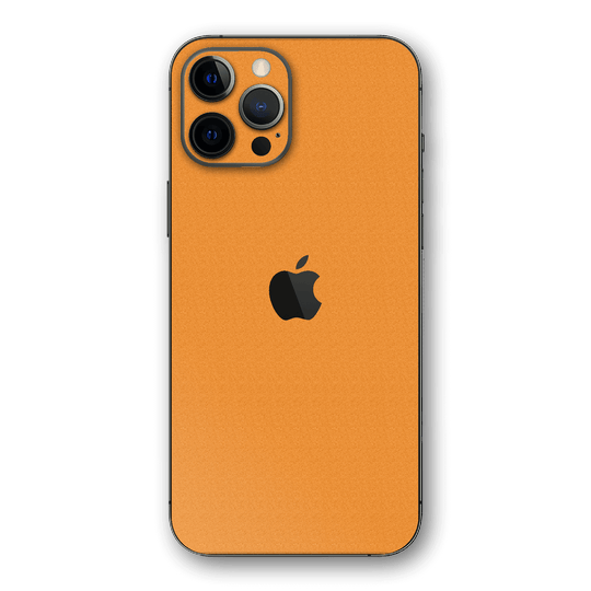 iPhone 12 PRO Luxuria Sunrise Orange 3D Textured Skin Wrap Sticker Decal Cover Protector by EasySkinz