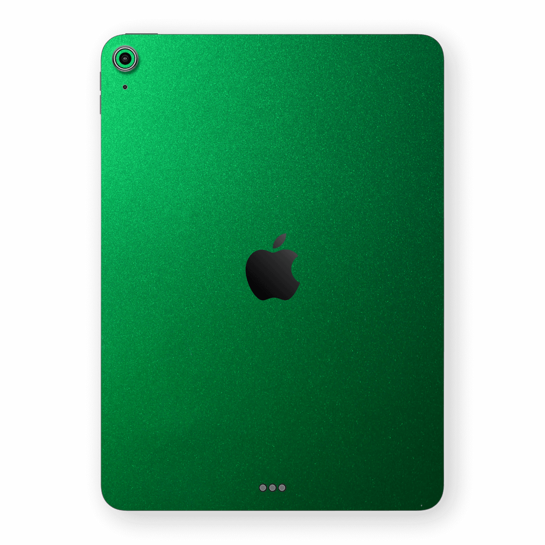 iPad AIR 4 (2020) Glossy 3M VIPER GREEN Metallic Skin Wrap Sticker Decal Cover Protector by EasySkinz