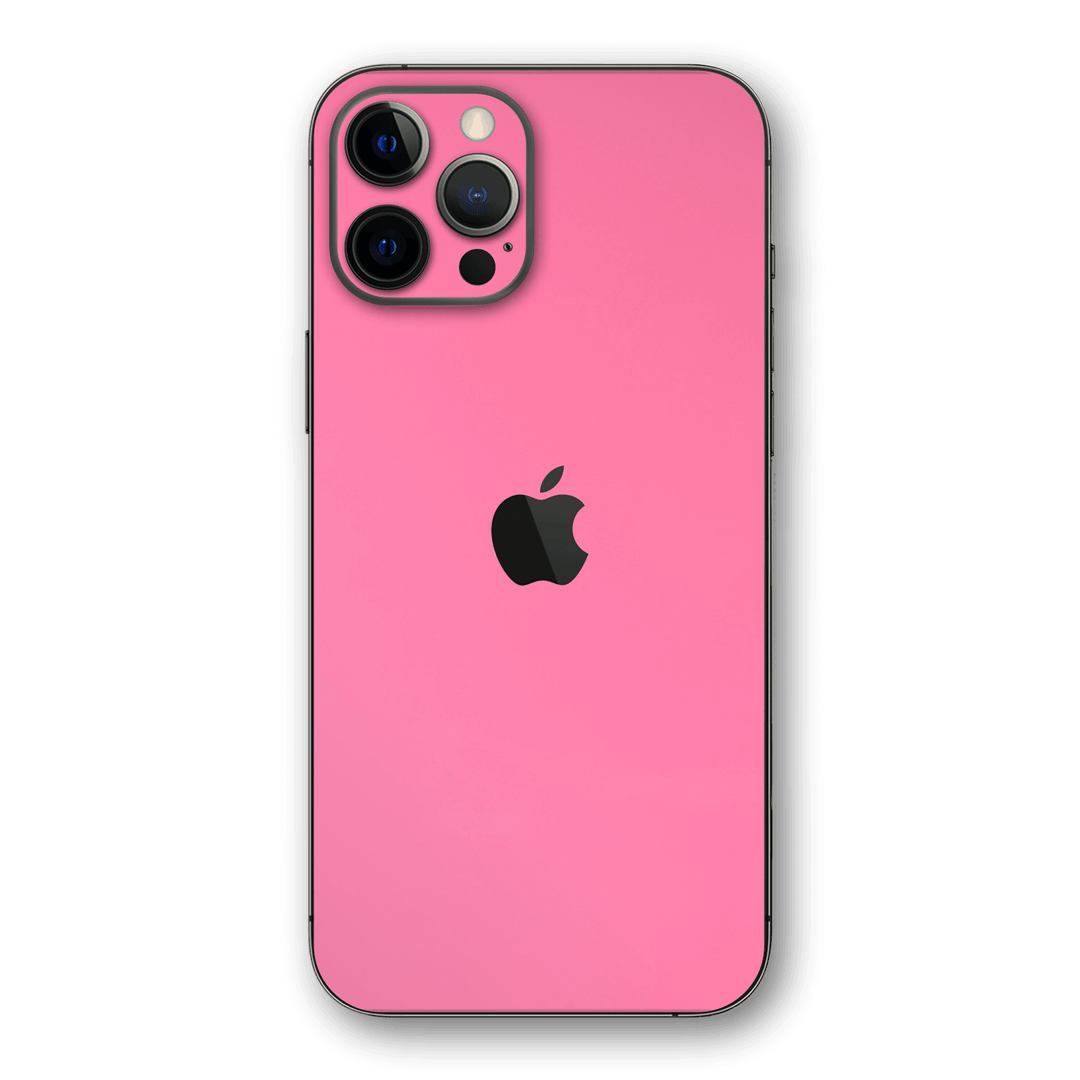 iPhone 12 PRO Hot Pink Gloss Finish Skin Wrap Sticker Decal Cover Protector by EasySkinz